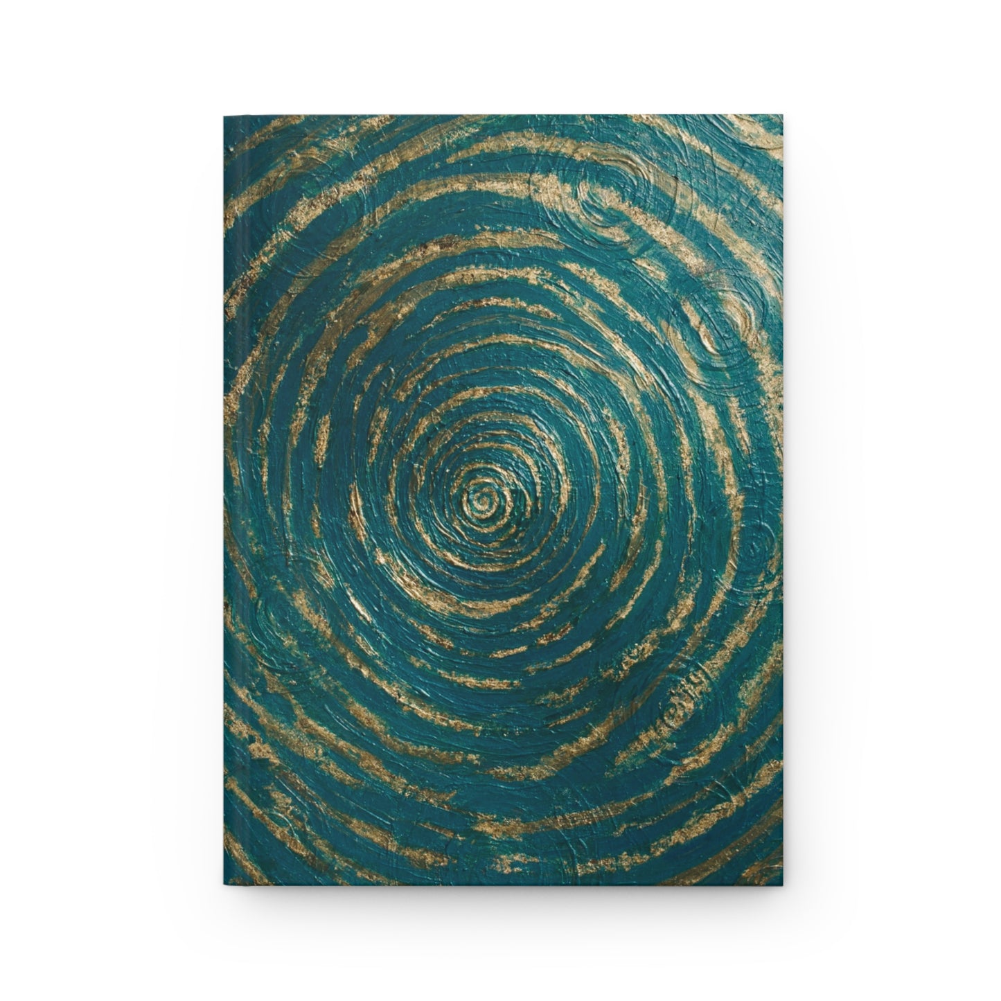 B. Art-Inspired Hardcover Journal for Creative Writing & Inspiration Printed With Original Custom Artwork "Emerald Perfection"