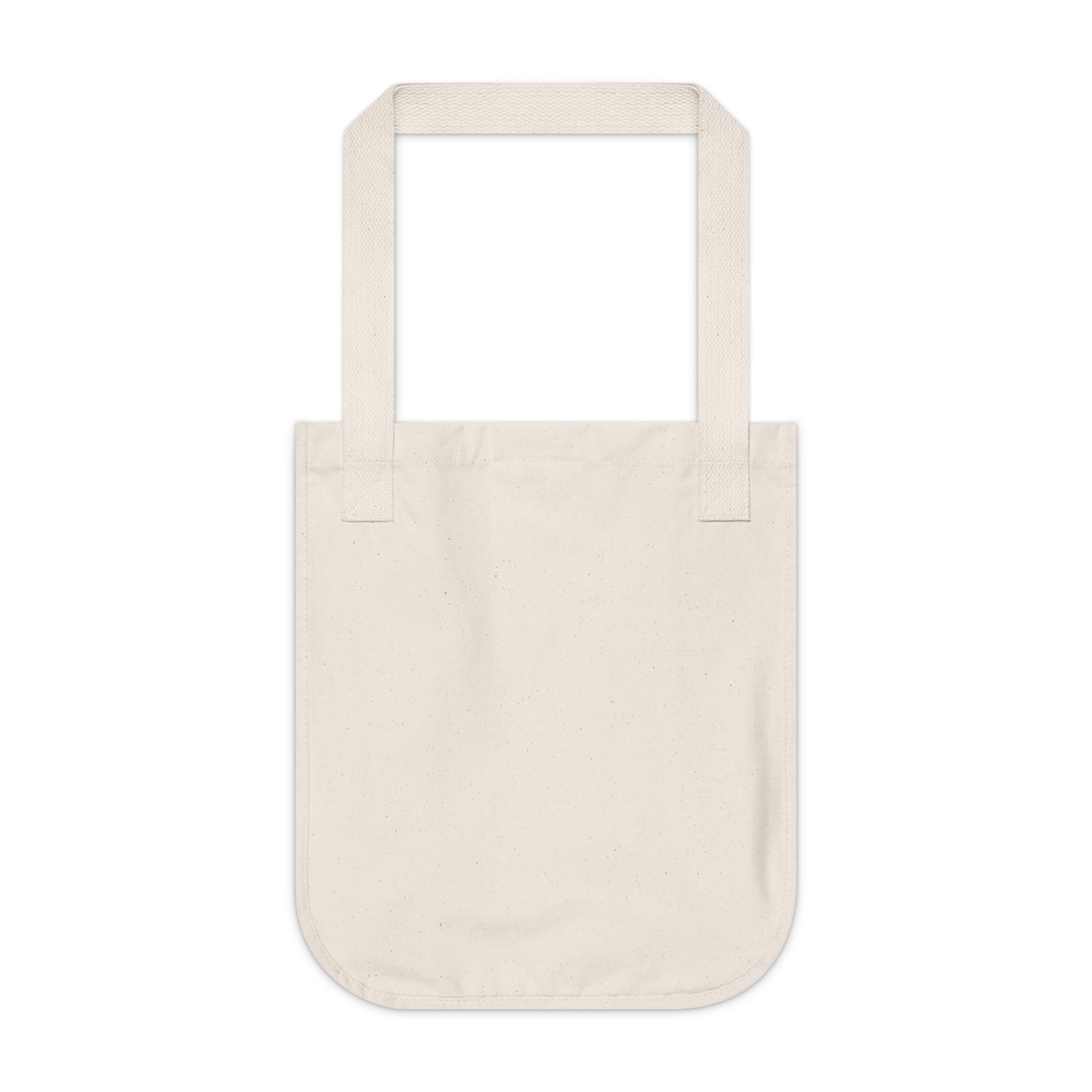 Art Inspired Eco-Chic Cotton Tote Bag: Organic Reusable Shopping Bag Printed With Original Custom Artwork "Butterfly Perfection"
