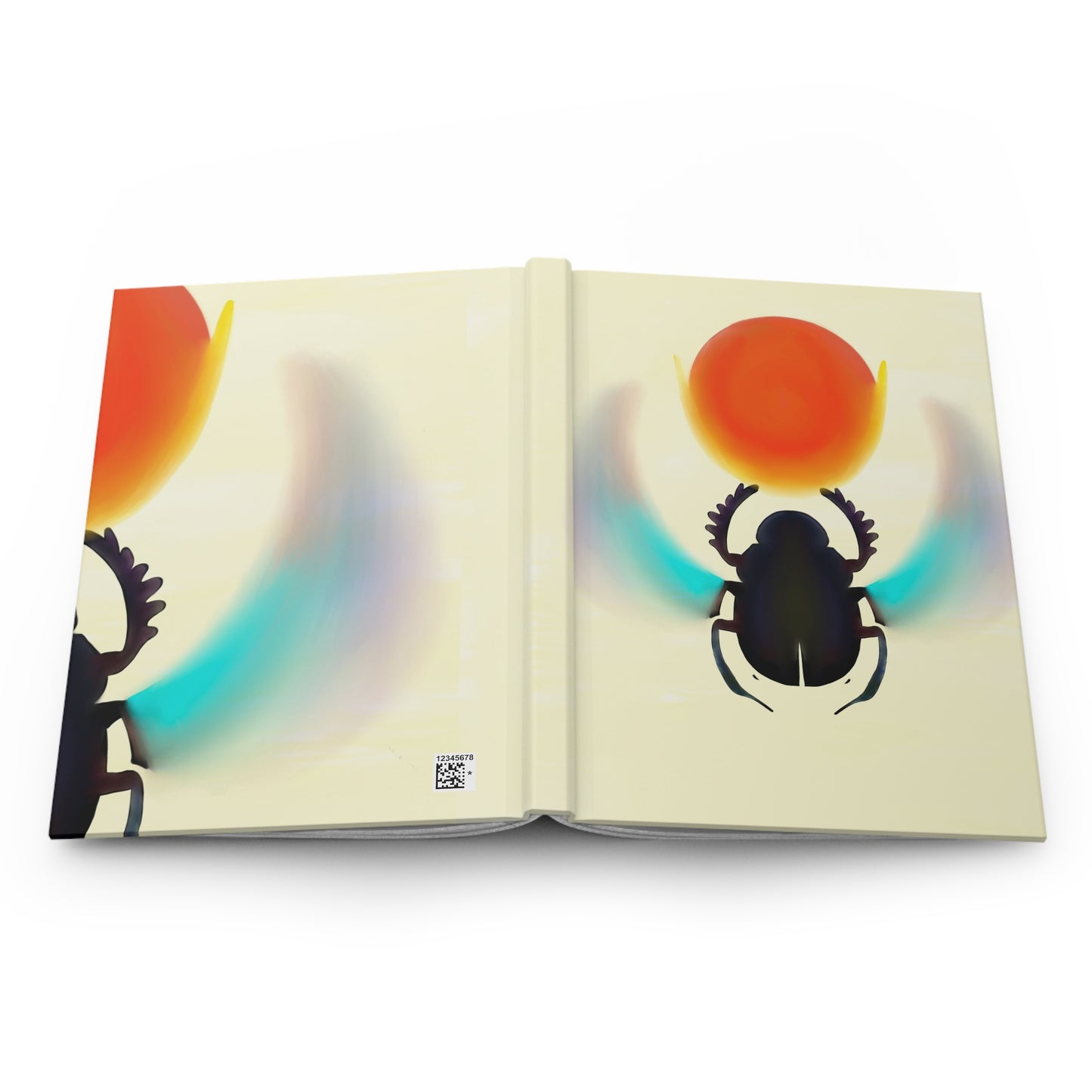 Magic Scarab Hardcover Journal