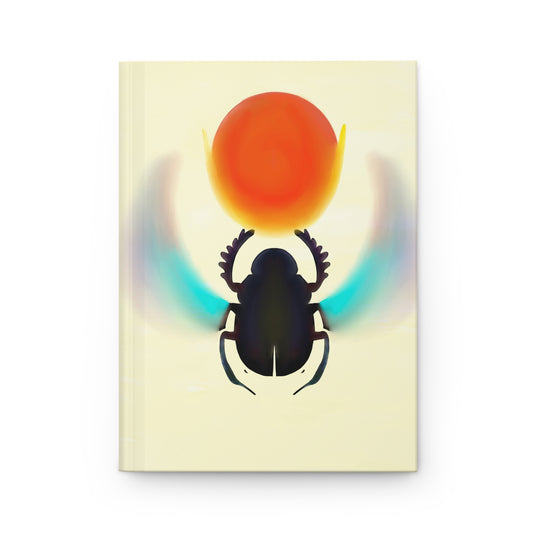 Magic Scarab Hardcover Journal