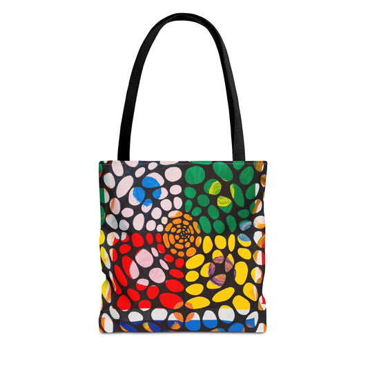 Playful Art-Inspired Tote Bag – Embracing Joy & Inner Child