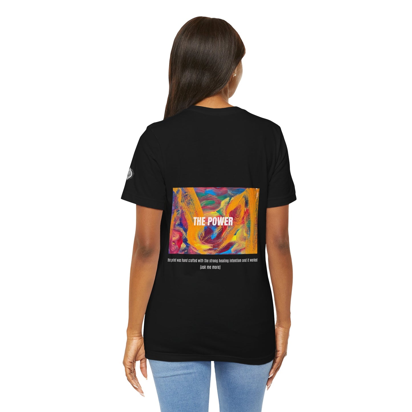 Healing Power QR Code Unisex Tee - Scan to Shop