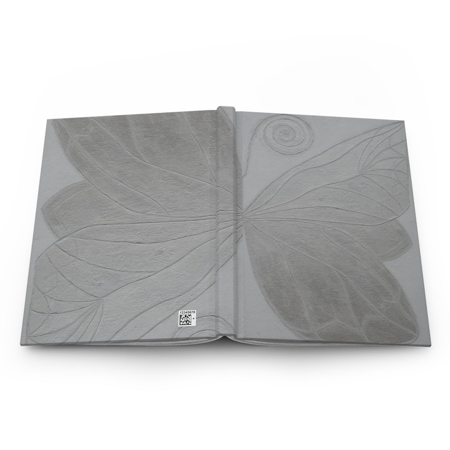 Art-Inspired Hardcover Journal for Creative Writing & Inspiration Printed With Original Custom Artwork "Butterfly Perfection"