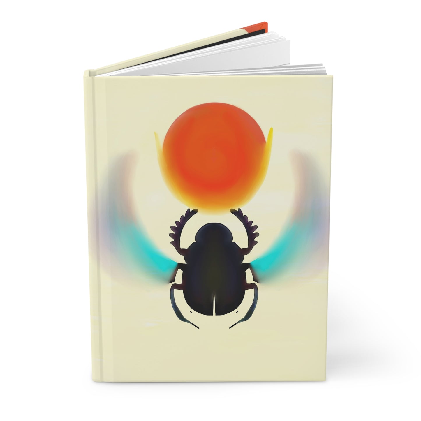 Magic Scarab Hardcover Journal