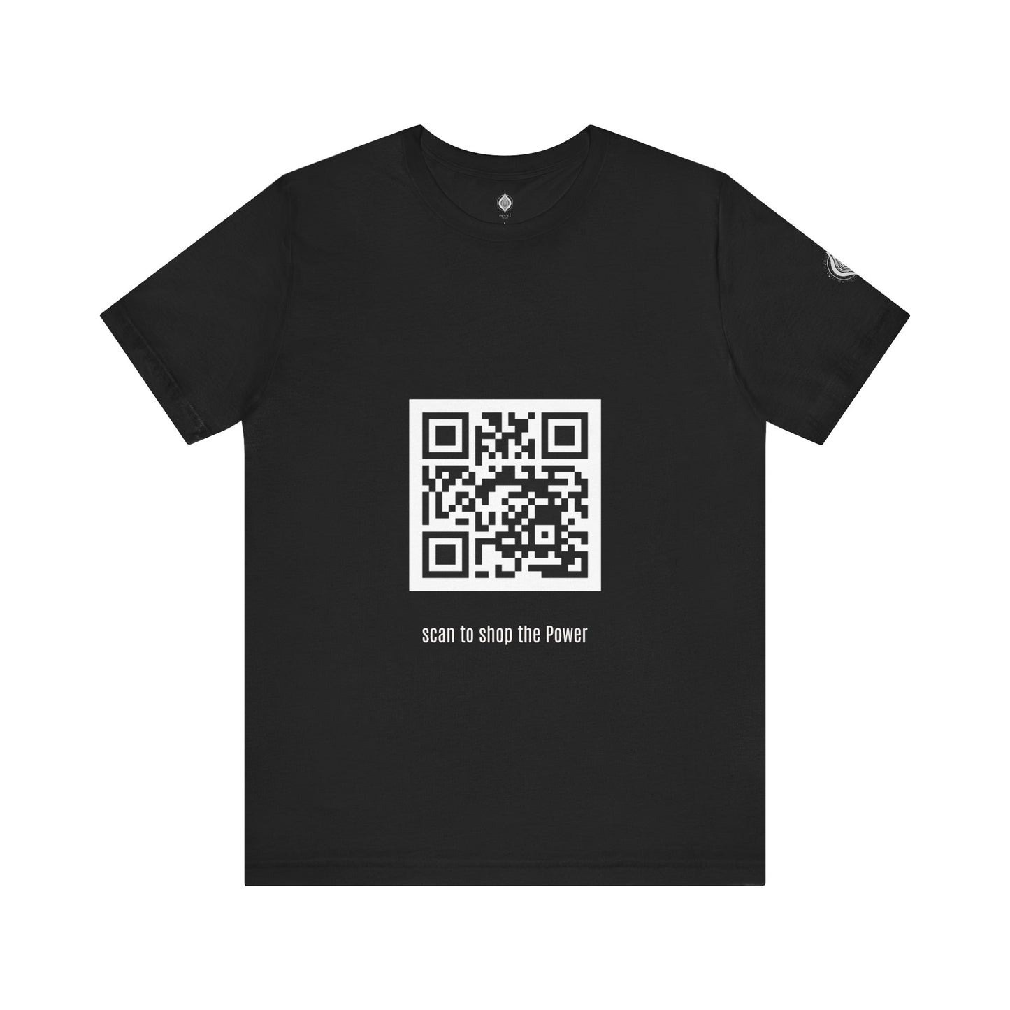 Healing Power QR Code Unisex Tee - Scan to Shop