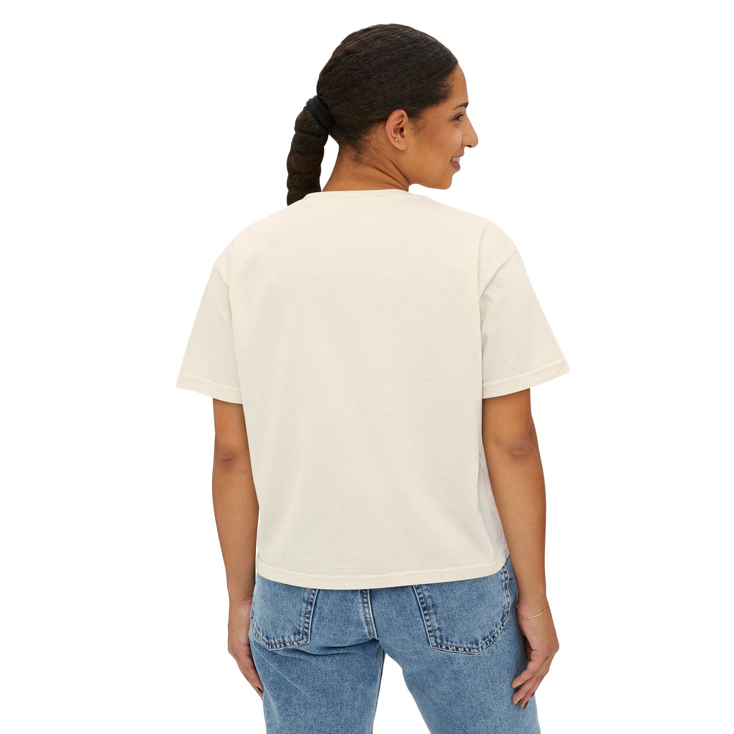 Art Inspired Eco-Chic Cotton Everyday Soulful Tee T-Shirt Printed With Original Custom Artwork "Butterfly Perfection"